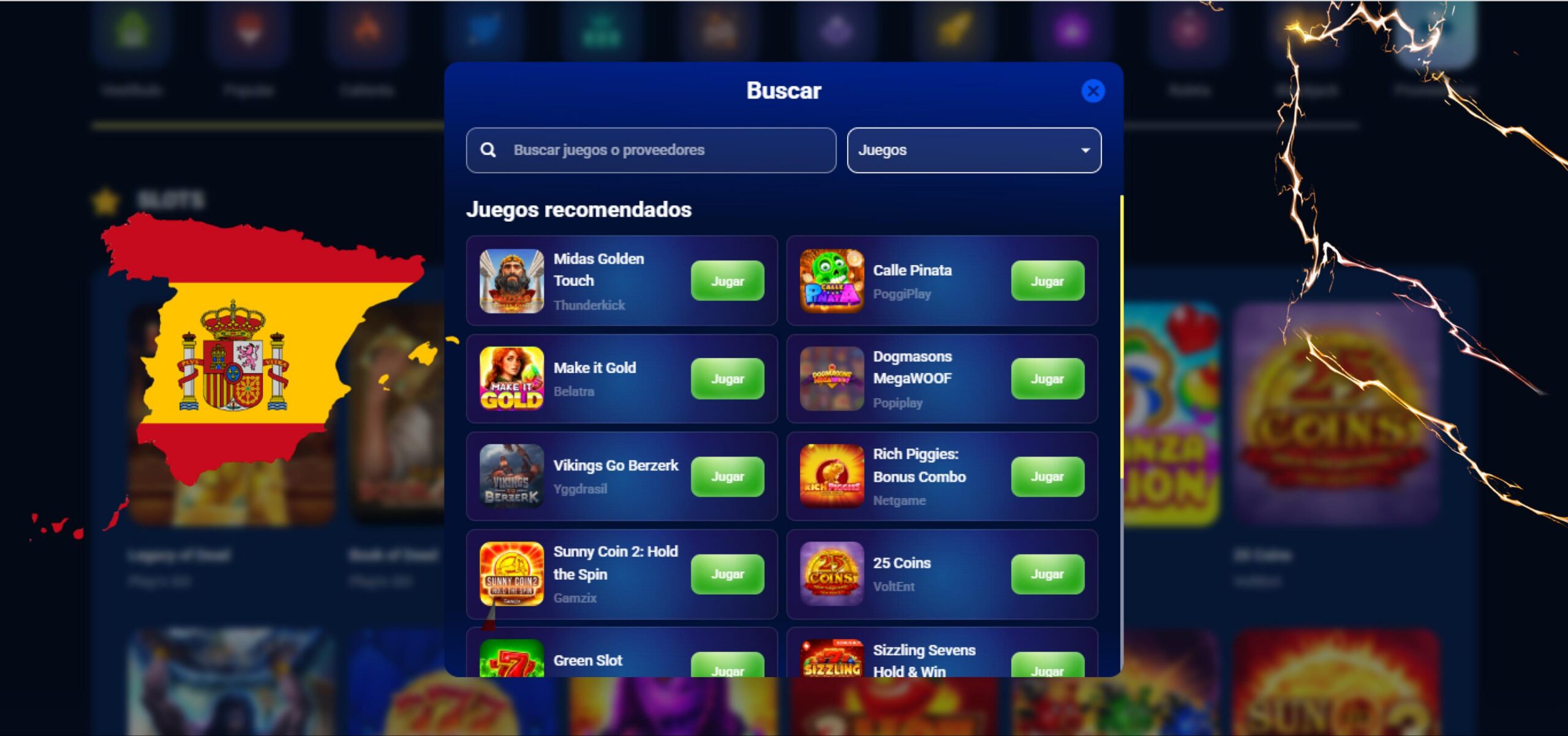 AzurSlot Juegos de Casino