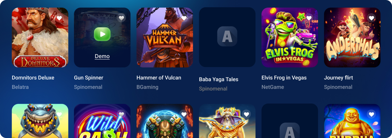 Azur Slot website